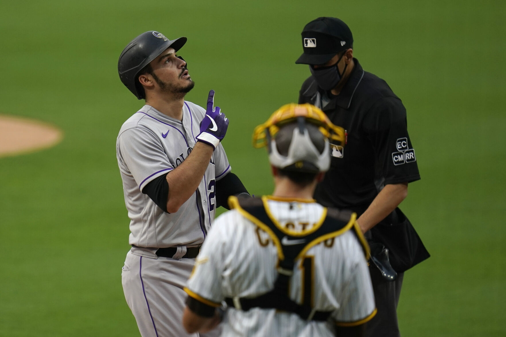 Rockies Padres Baseball